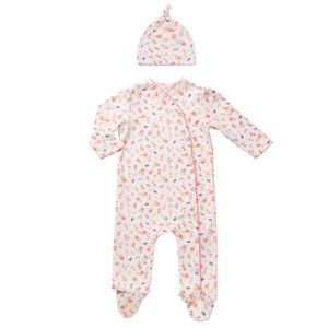 Asher and Olivia Hat and Footie Set